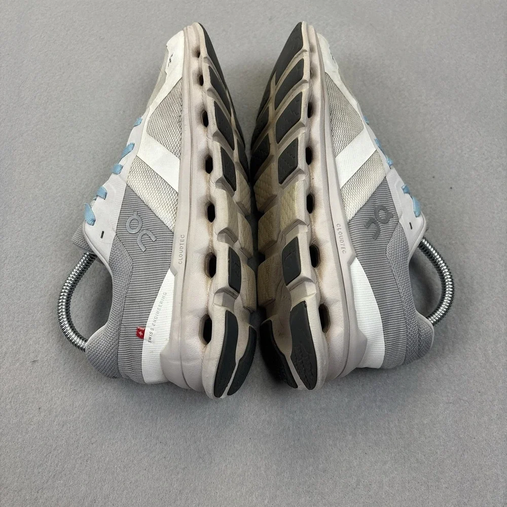 On Cloudrunner Shoes Womens Size 7.5 Gray CloudTec Running Sneakers 46.99015